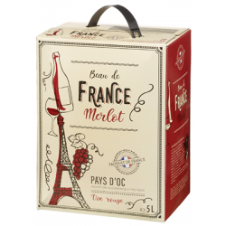 Beau de France Merlot (Bag In Box) 5L